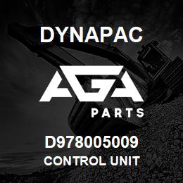 D978005009 Dynapac CONTROL UNIT | AGA Parts