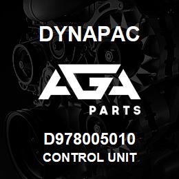 D978005010 Dynapac CONTROL UNIT | AGA Parts