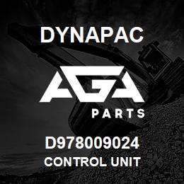D978009024 Dynapac CONTROL UNIT | AGA Parts