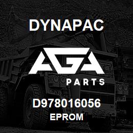 D978016056 Dynapac EPROM | AGA Parts