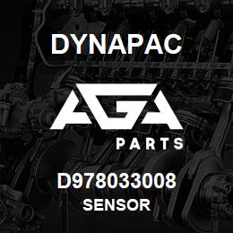 D978033008 Dynapac SENSOR | AGA Parts