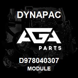 D978040307 Dynapac MODULE | AGA Parts