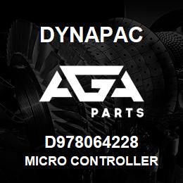 D978064228 Dynapac MICRO CONTROLLER | AGA Parts