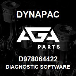 D978064422 Dynapac DIAGNOSTIC SOFTWARE | AGA Parts