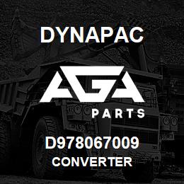D978067009 Dynapac CONVERTER | AGA Parts