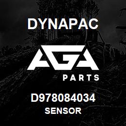 D978084034 Dynapac SENSOR | AGA Parts