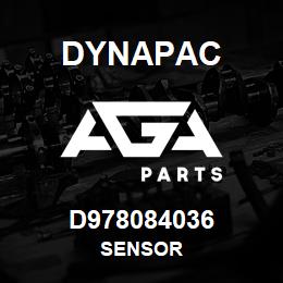 D978084036 Dynapac SENSOR | AGA Parts
