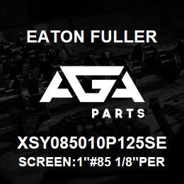 XSY085010P125SE Eaton Fuller SCREEN:1"#85 1/8"PERF 316 S/S 600# MAX | AGA Parts