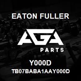 Y000D Eaton Fuller TB07BABA1AAY000D | AGA Parts