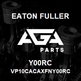 Y00RC Eaton Fuller VP10CACAXFNY00RC | AGA Parts