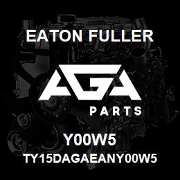 Y00W5 Eaton Fuller TY15DAGAEANY00W5 | AGA Parts