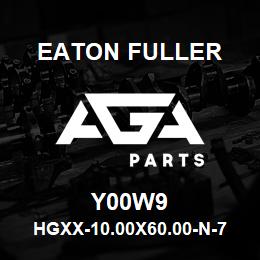 Y00W9 Eaton Fuller HGXX-10.00X60.00-N-7.00- G-X-P-R-1-3-Y00W9 | AGA Parts