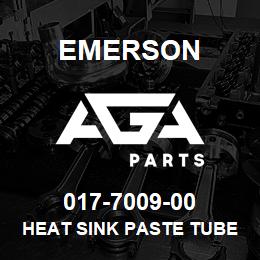 017-7009-00 Emerson Heat Sink Paste Tube 8-12GR. | AGA Parts