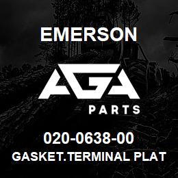 020-0638-00 Emerson Gasket.Terminal Plate 4-6-8 | AGA Parts