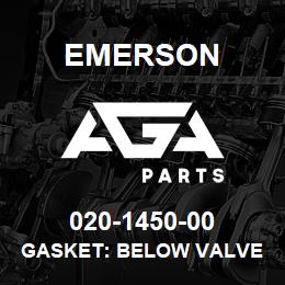 020-1450-00 Emerson Gasket: below valve plate .035 OF -1450-00 | AGA Parts