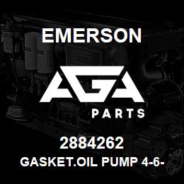 2884262 Emerson Gasket.Oil Pump 4-6-8 Wolverine.3/3 | AGA Parts