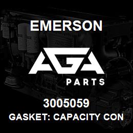 3005059 Emerson Gasket: Capacity Control | AGA Parts