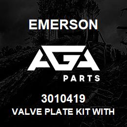 3010419 Emerson Valve Plate Kit with Gaskets | AGA Parts