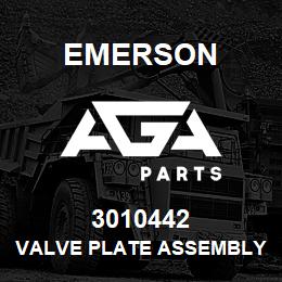 3010442 Emerson Valve Plate Assembly: Capacity Control | AGA Parts