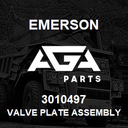 3010497 Emerson Valve Plate Assembly: Unloaded Start | AGA Parts