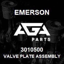 3010500 Emerson Valve Plate Assembly: Unloaded Start | AGA Parts
