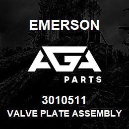 3010511 Emerson Valve Plate Assembly: Unloaded Start | AGA Parts