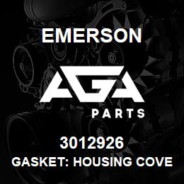3012926 Emerson Gasket: Housing Cover | AGA Parts