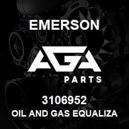 3106952 Emerson Oil and Gas Equalization Kit: 1 Comp | AGA Parts