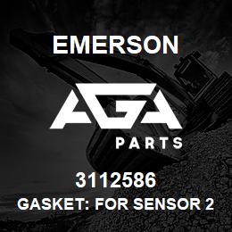 3112586 Emerson Gasket: For Sensor 20X25Mm | AGA Parts