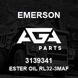3139341 Emerson Ester Oil RL32-3MAF 5 Liters | AGA Parts