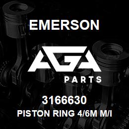 3166630 Emerson Piston Ring 4/6M M/I | AGA Parts