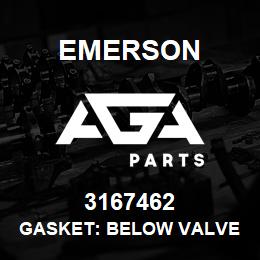 3167462 Emerson Gasket: below valve plate .025 OF -1450-03 | AGA Parts