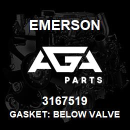 3167519 Emerson Gasket: below valve plate .030 OF -1450-03 | AGA Parts