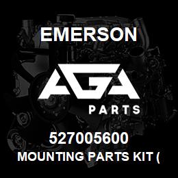 527005600 Emerson Mounting parts kit (rubber) for Parallel Application | AGA Parts
