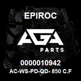 0000010942 Epiroc AC-WS-PD-QD- 850 C.FM | AGA Parts