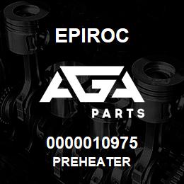 0000010975 Epiroc PREHEATER | AGA Parts