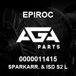0000011415 Epiroc SPARKARR. & ISD S2 LP | AGA Parts