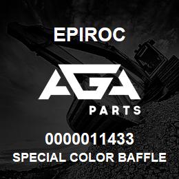 0000011433 Epiroc SPECIAL COLOR BAFFLE S1,5-2LP | AGA Parts