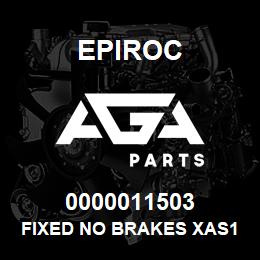 0000011503 Epiroc FIXED NO BRAKES XAS137 | AGA Parts