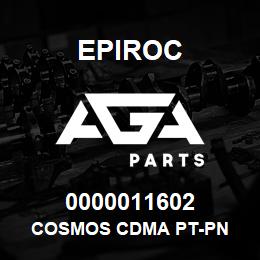 0000011602 Epiroc COSMOS CDMA PT-PN | AGA Parts
