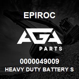 0000049009 Epiroc HEAVY DUTY BATTERY S7, S1 USA | AGA Parts