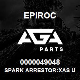 0000049048 Epiroc SPARK ARRESTOR:XAS UTILITY | AGA Parts