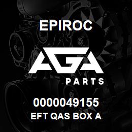 0000049155 Epiroc EFT QAS BOX A | AGA Parts