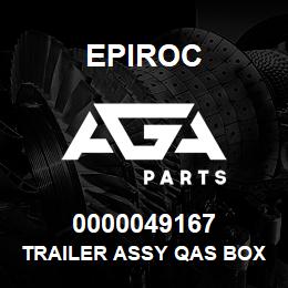 0000049167 Epiroc TRAILER ASSY QAS BOX 3 EB | AGA Parts