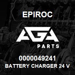 0000049241 Epiroc BATTERY CHARGER 24 V. BOX F | AGA Parts