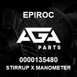 0000135480 Epiroc STIRRUP X MANOMETER | AGA Parts