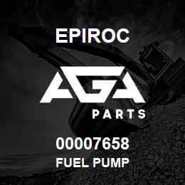 00007658 Epiroc FUEL PUMP | AGA Parts