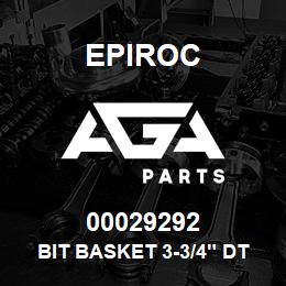 00029292 Epiroc BIT BASKET 3-3/4" DTH BITS | AGA Parts