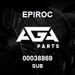 00038869 Epiroc SUB | AGA Parts