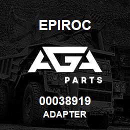 00038919 Epiroc ADAPTER | AGA Parts